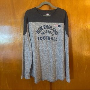 Majestic Black and Gray Logo Shirt